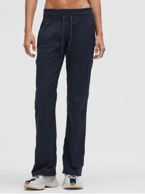 Lululemon athletica women’s Blue Dance studio mid-rise pants
